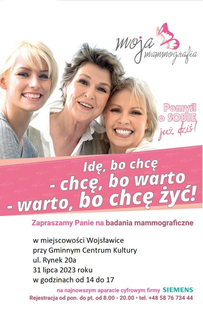 Miniaturka artykułu Bezpłatne badania mammograficzne