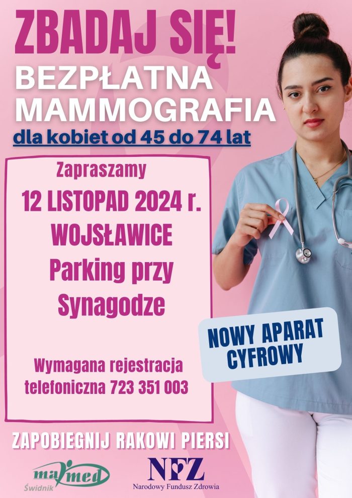 Miniaturka artykułu Bezpłatna mammografia