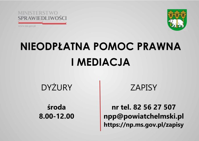 Miniaturka artykułu Nieodpłatna Pomoc Prawna 2025