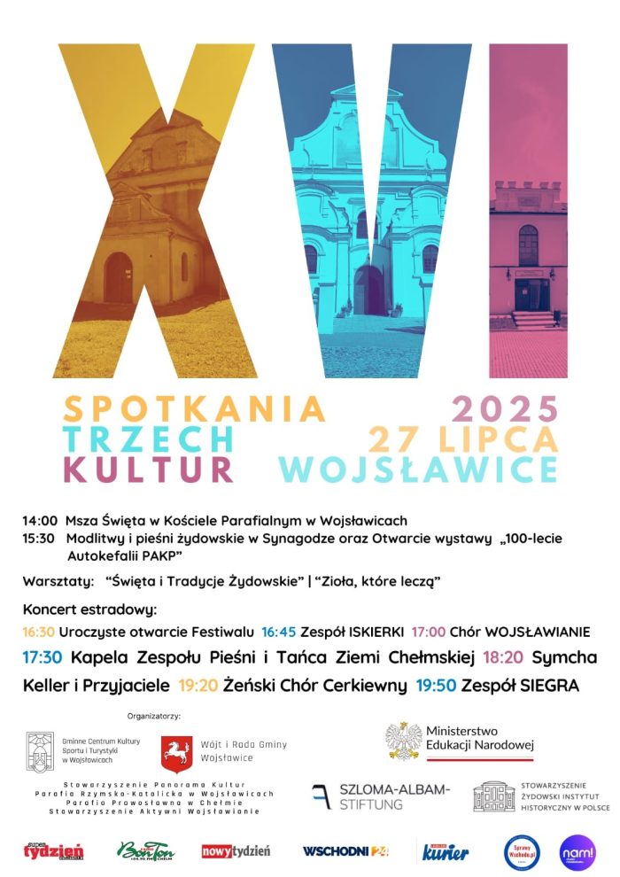 Miniaturka artykułu Zapraszamy na Spotkania Trzech Kultur