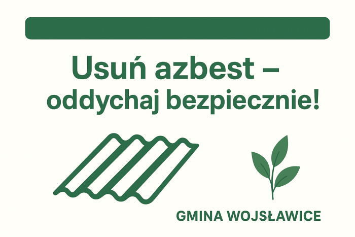 Miniaturka artykułu Nabór zgłoszeń na odbiór wyrobów zawierających azbest