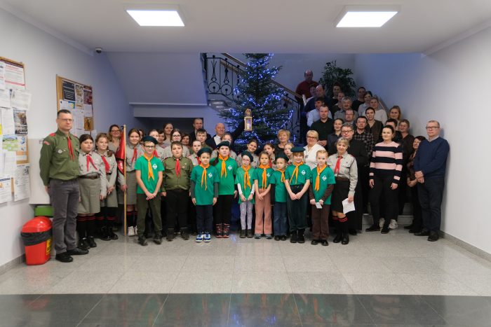 Miniaturka artykułu Betlejemskie Światło Pokoju w Urzędzie Gminy Wojsławice