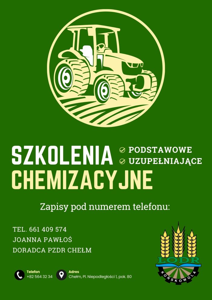 Miniaturka artykułu Zapisy na kurs chemizacyjny