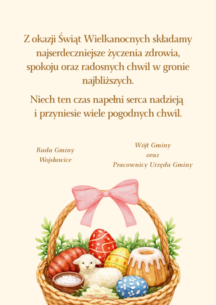 Miniaturka artykułu Życzenia z okazji Świąt Wielkanocnych