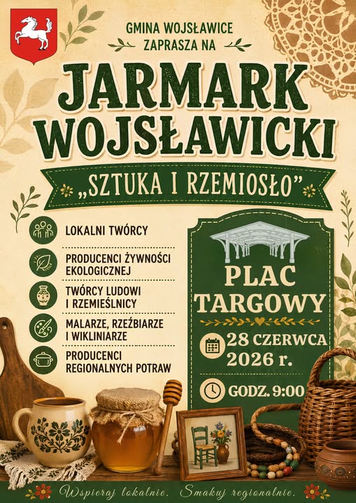 Miniaturka artykułu Zaproszenie na Jarmark Wojsławicki