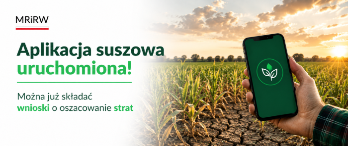 Miniaturka artykułu Aplikacja suszowa – Rolnicy mogą składać wnioski