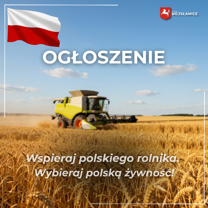 Miniaturka artykułu Informacja dla mieszkańców Gminy Wojsławice