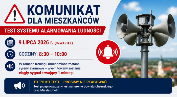 Miniaturka artykułu Komunikat dla Mieszkańców Gminy Wojsławice