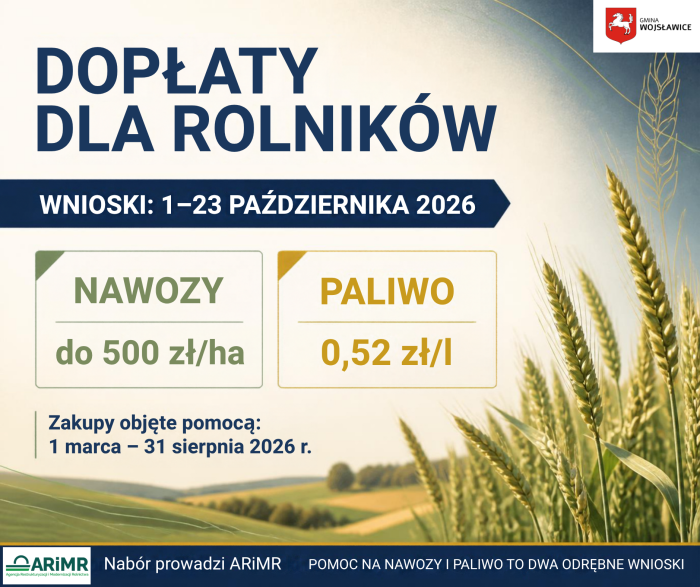 Miniaturka artykułu Dopłaty do nawozów i paliwa – ważne informacje dla rolników