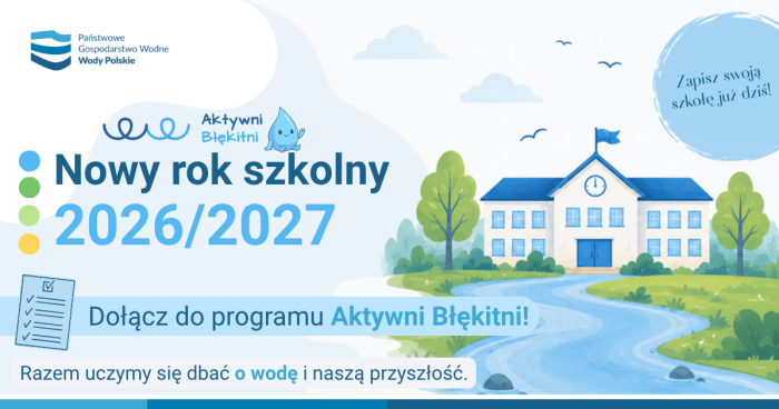 Miniaturka artykułu Rekrutacja do programu „Aktywni Błękitni – szkoła przyjazna wodzie”