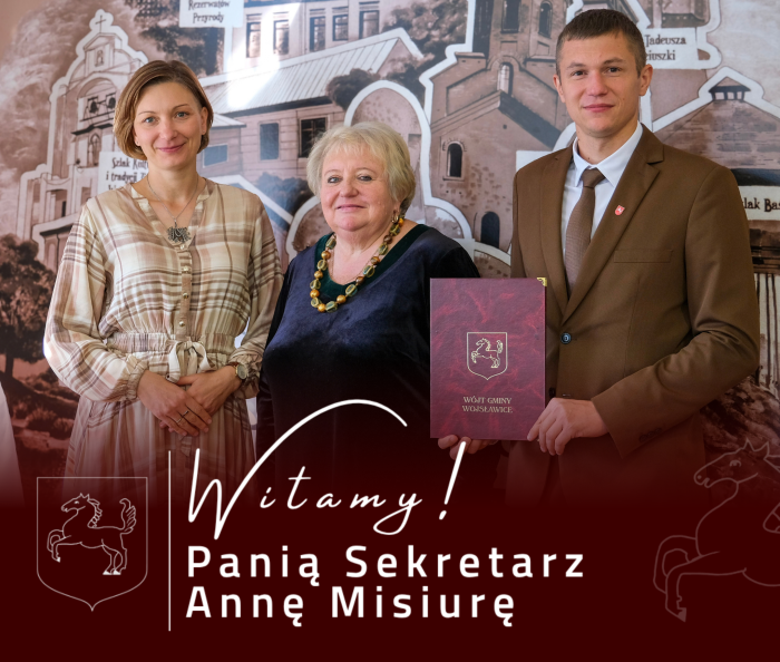 Miniaturka artykułu Witamy nową Sekretarz Gminy Wojsławice